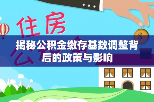 罗东揭秘公积金缴存基数调整背后的政策与影响