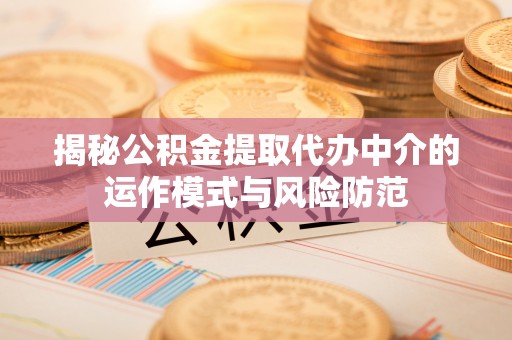 罗东揭秘公积金提取代办中介的运作模式与风险防范