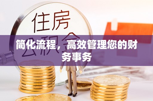 罗东简化流程，高效管理您的财务事务
